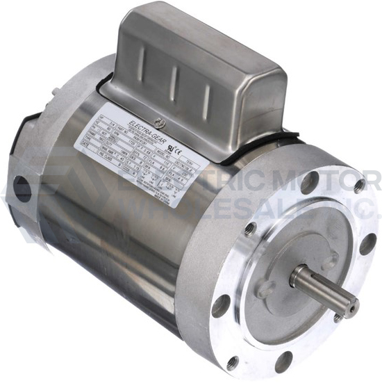 Image for 3/4HP LEESON 1725RPM 56C TENV 1PH BOAT HOIST MOTOR 117496.00